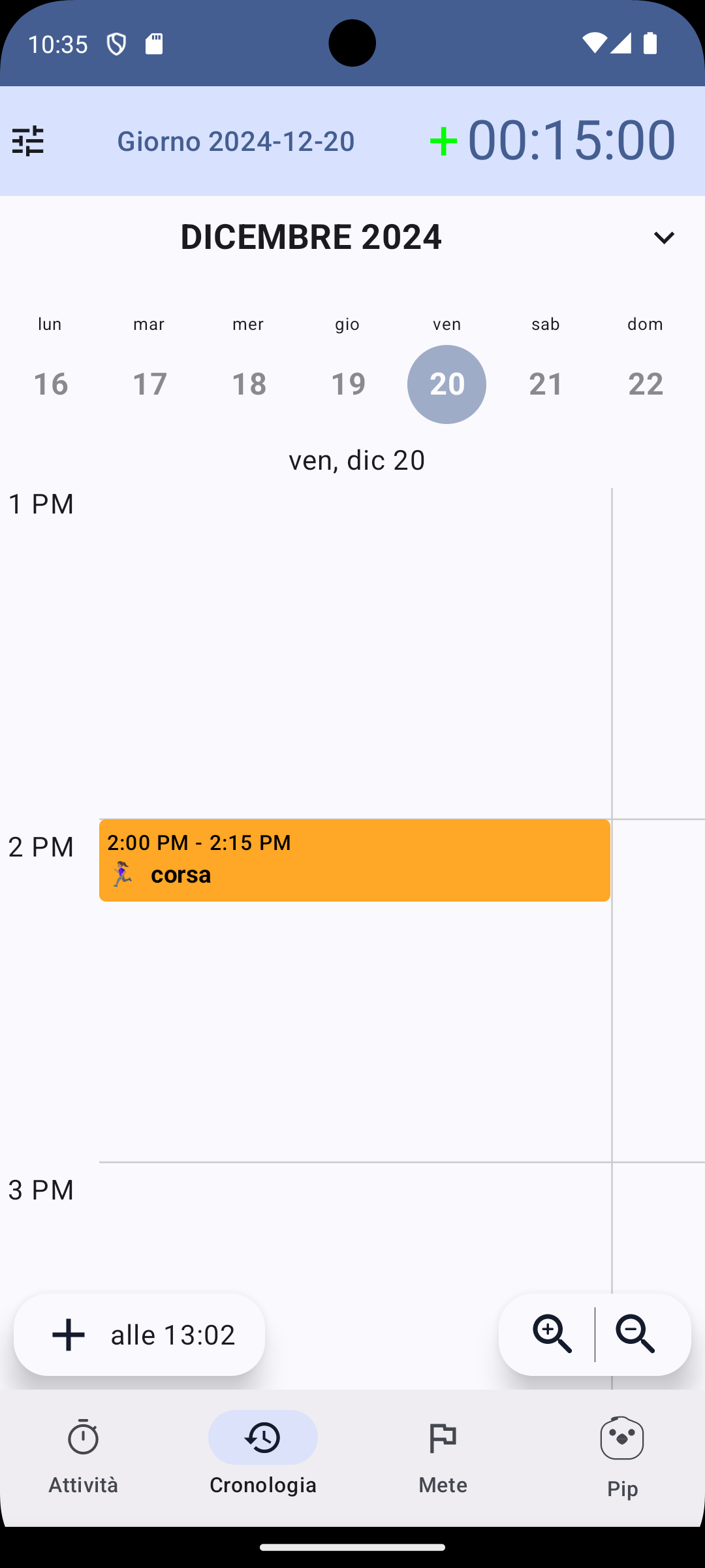 edit record in calendar